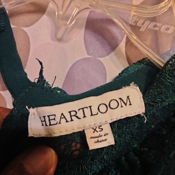 Heartloom Teal Lace Blouse - Picture 5 of 5